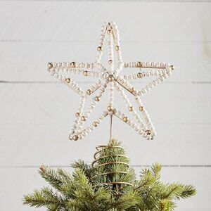 Beaded Star Tree Topper